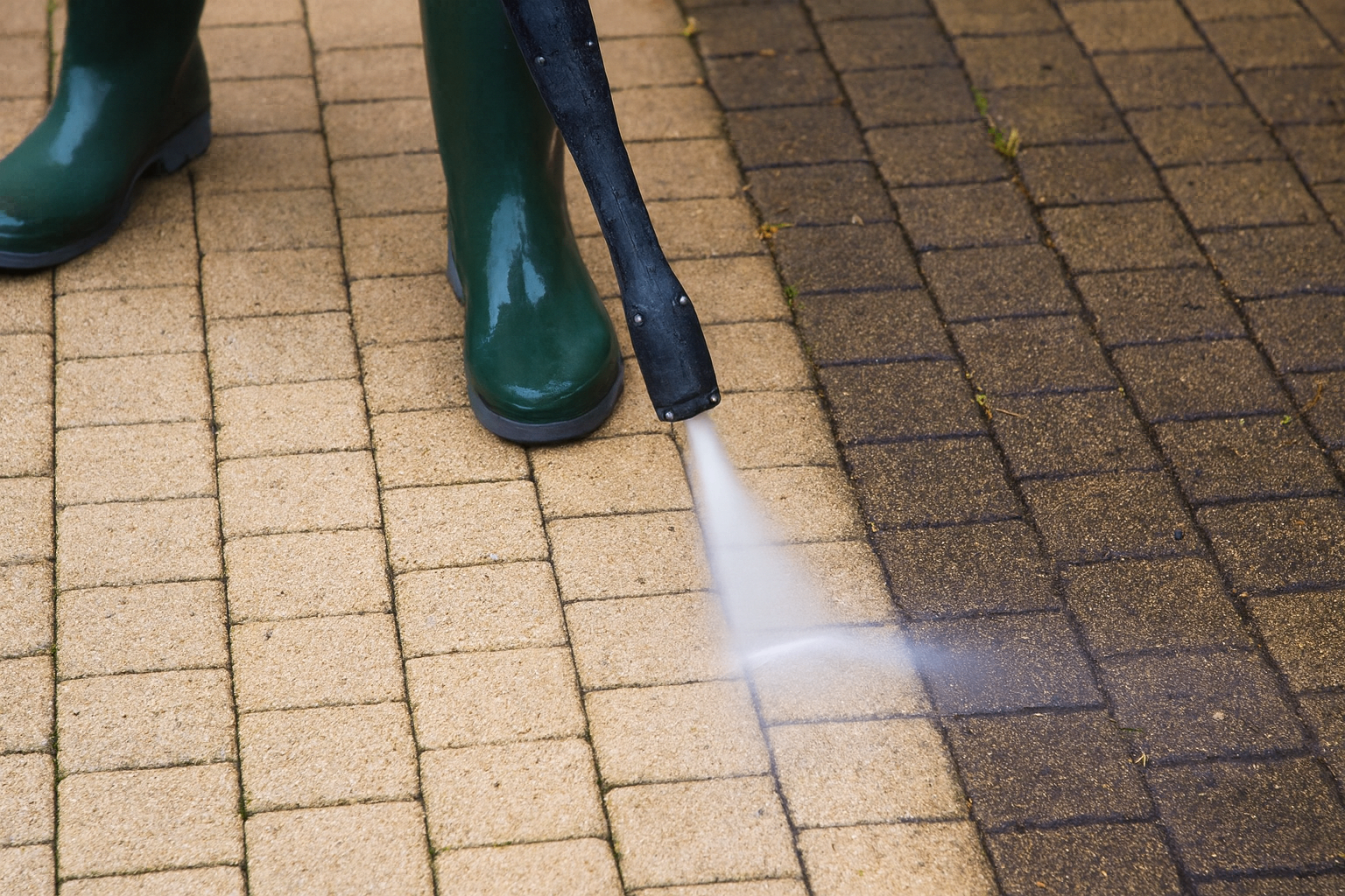 Pressure washing patio services in Atlanta, GA