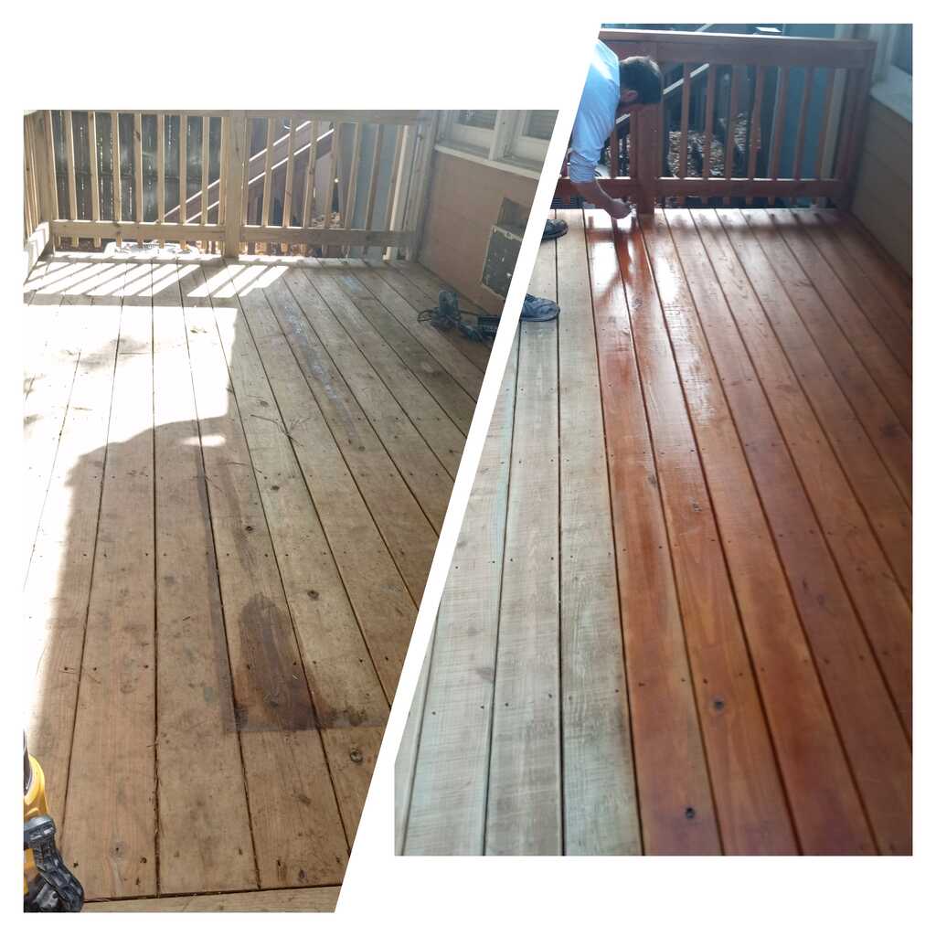Complete Deck Refinishing Project