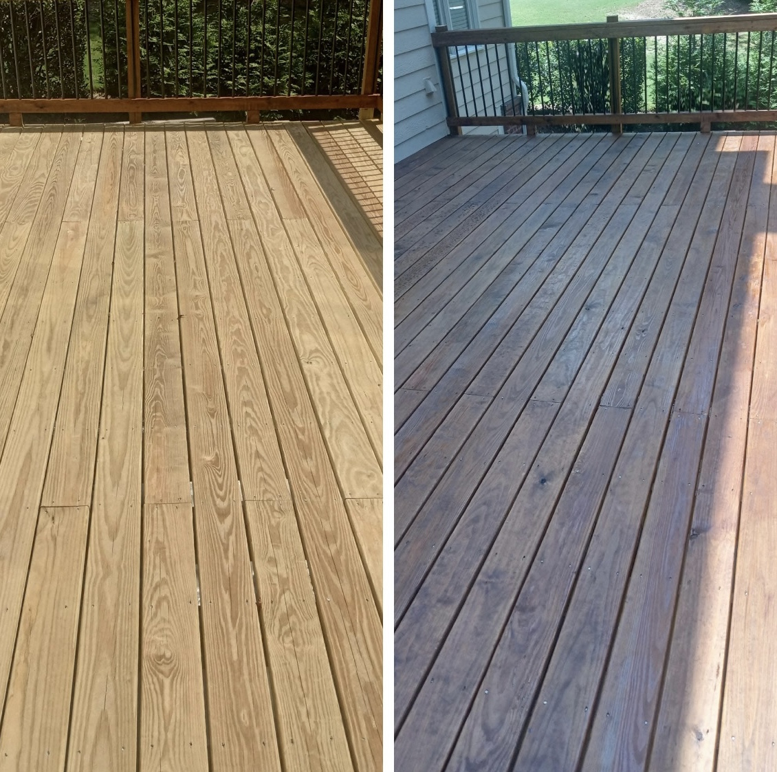 Professional Deck Staining Service