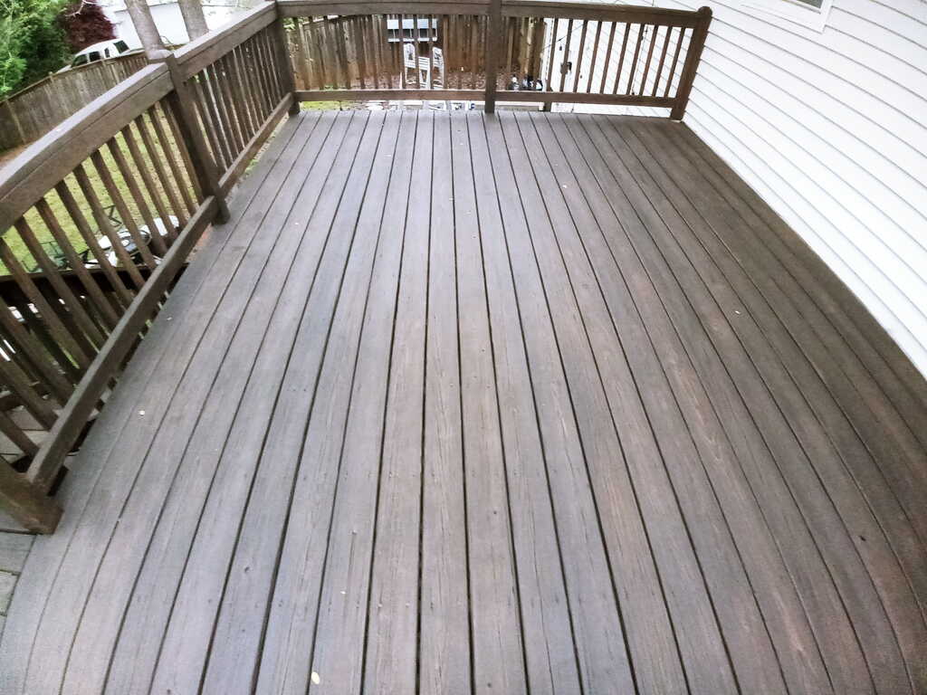 Deck Staining Completion Showcase