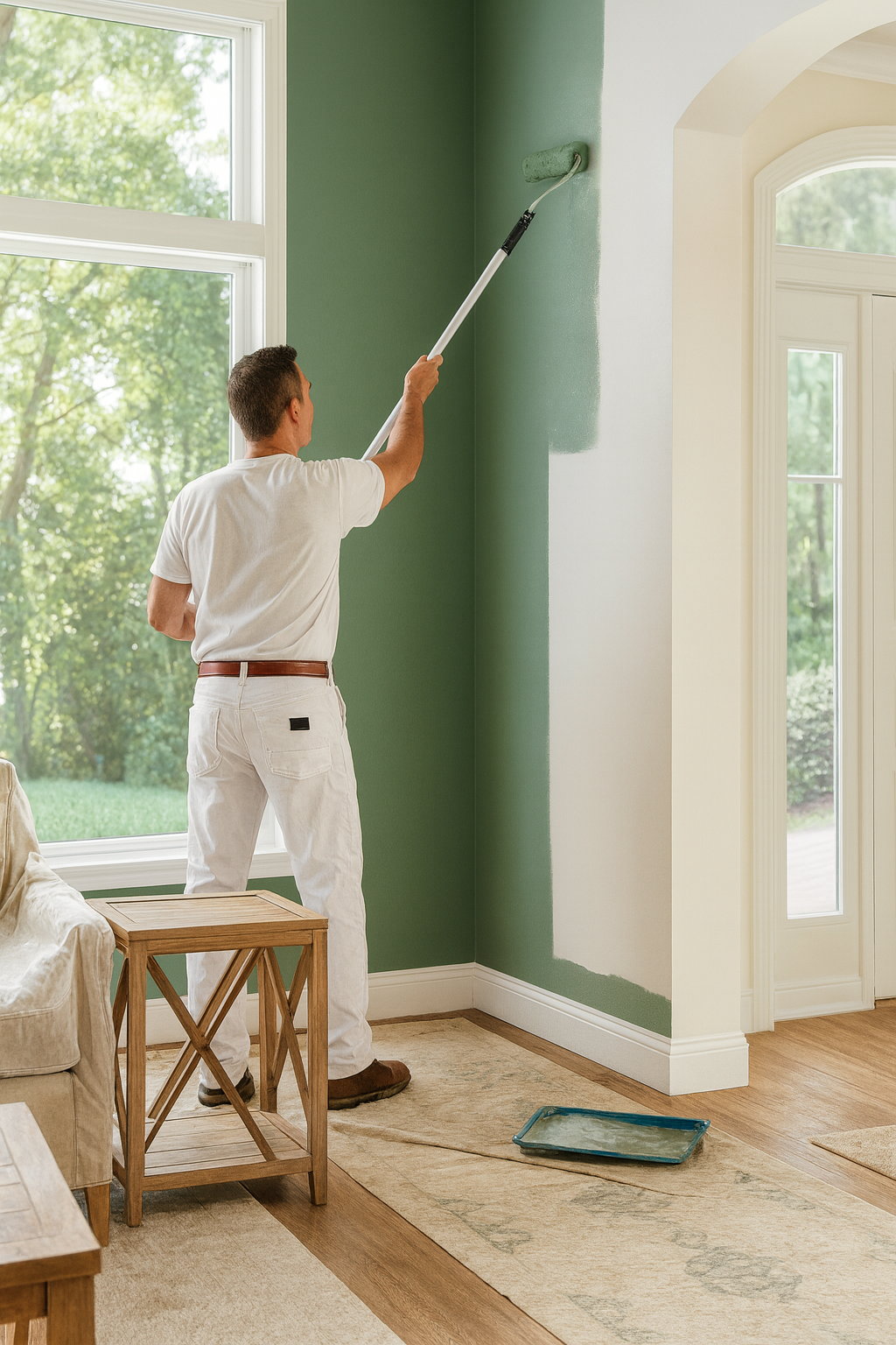 Interior Accent Wall Painting